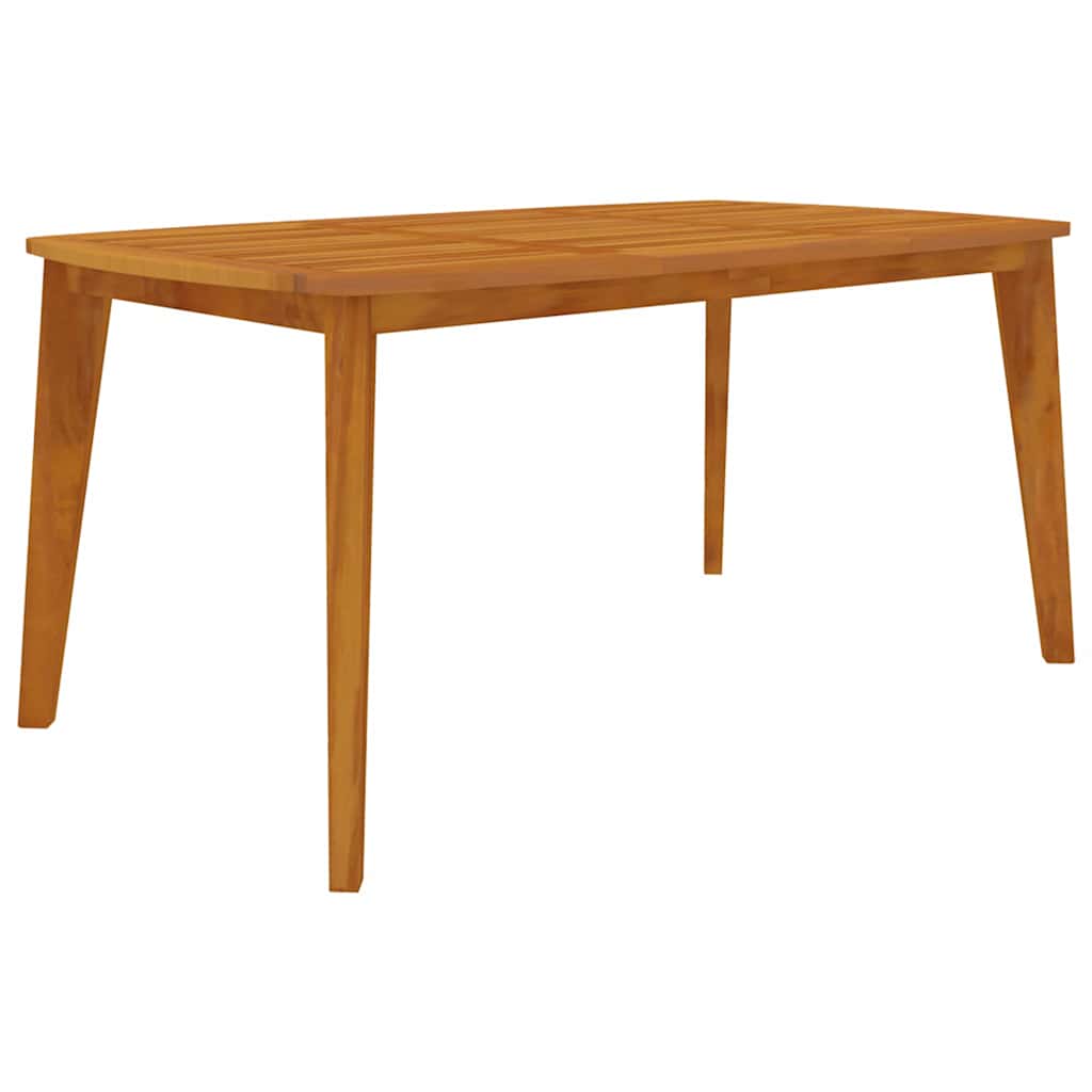 Tömör akácfa kerti asztal 160 x 90 x 75 cm 2