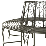 Fa köré építhető kerek acélpad 160 cm 4