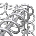 Horganyzott acél gabion fal fedéllel 900 x 30 x 200 cm 6