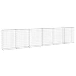 Horganyzott acél gabion fal fedéllel 300 x 30 x 100 cm 2