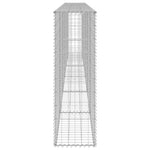 Horganyzott acél gabion fal fedéllel 300 x 30 x 100 cm 5