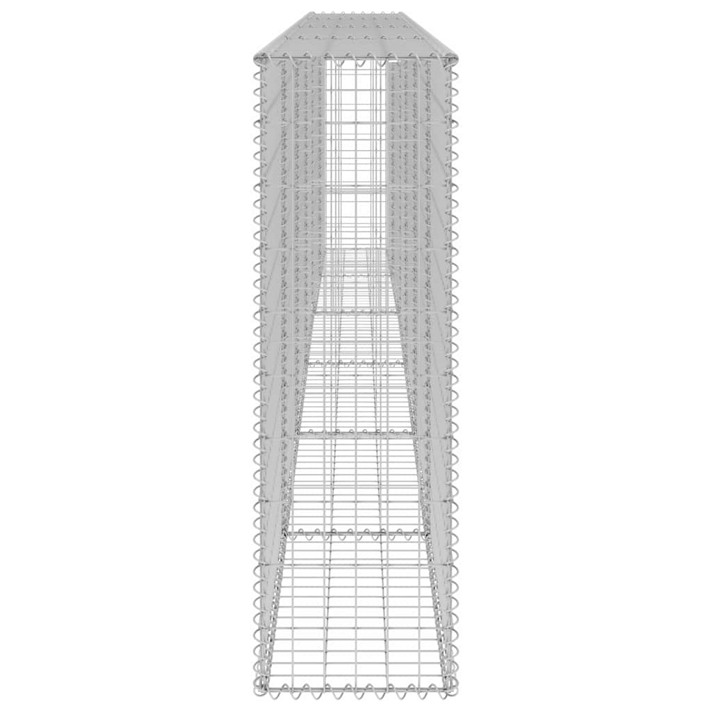 Horganyzott acél gabion fal fedéllel 300 x 30 x 100 cm 5