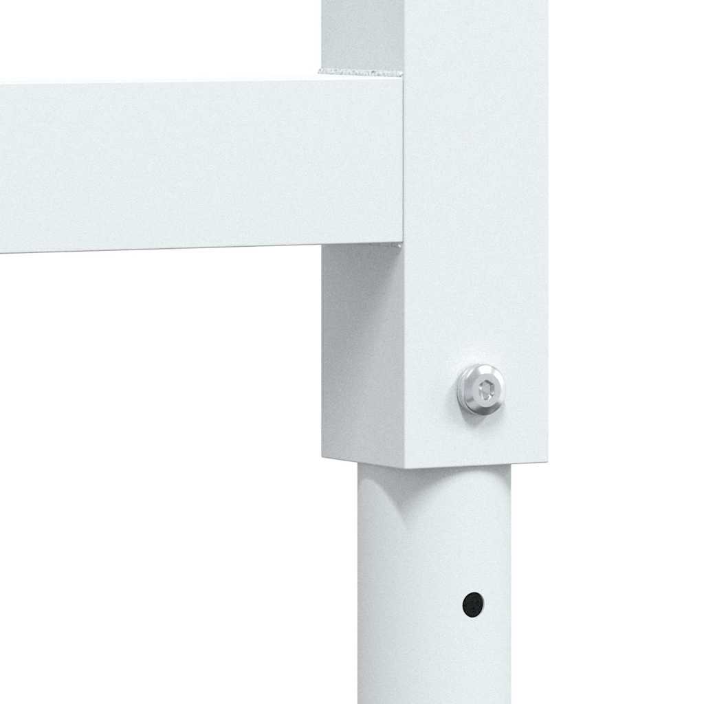 2 db szürke állítható fém munkapadváz 55 x (69-95,5) cm 10