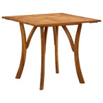 Tömör akácfa kerti asztal 85 x 85 x 75 cm
