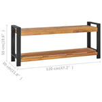 Tömör tíkfa pad 120 cm 7