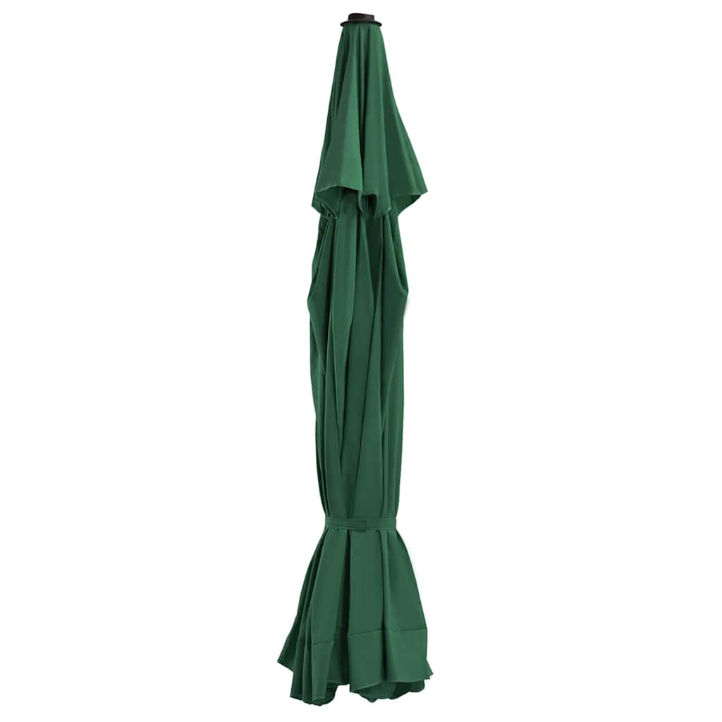 Zöld kültéri napernyő csereponyva 515 cm