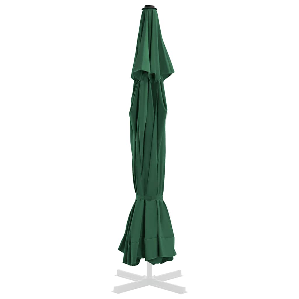 Zöld kültéri napernyő csereponyva 515 cm 4