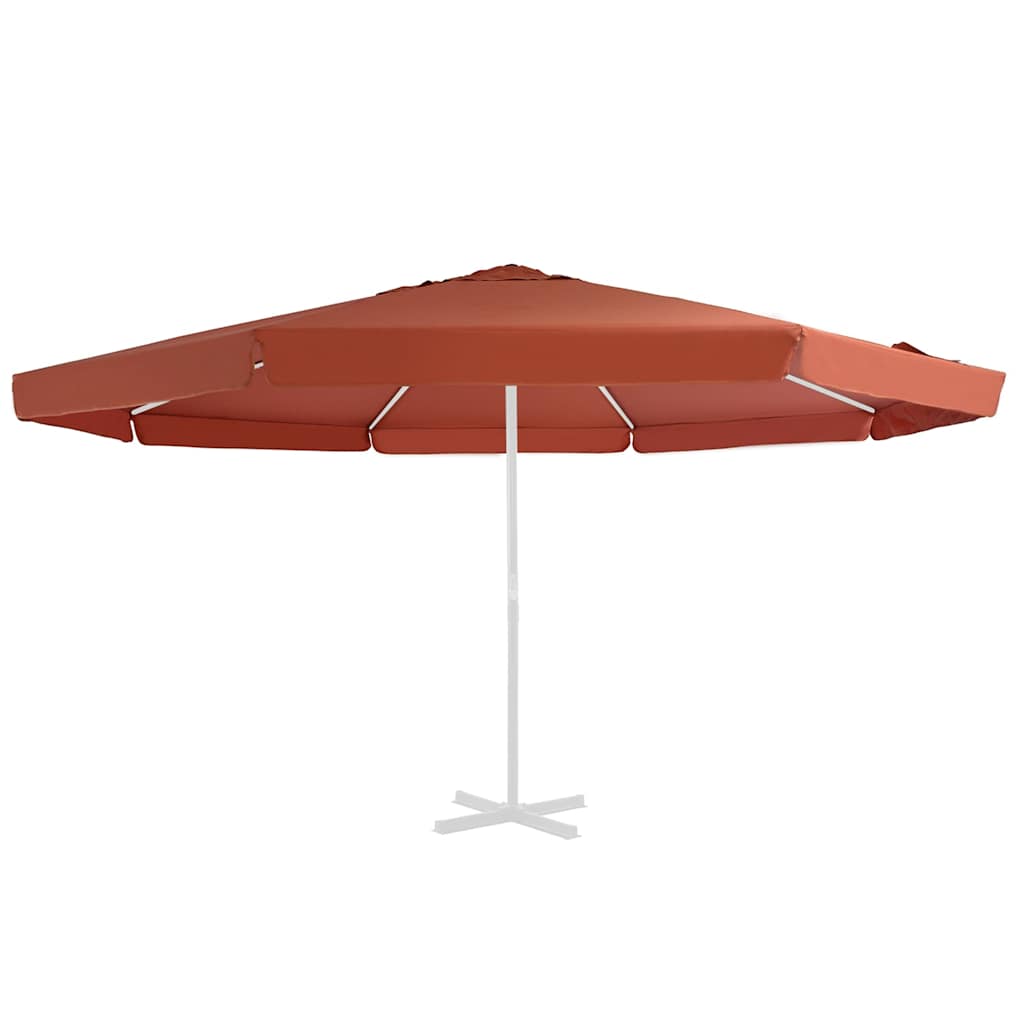 Terrakotta kültéri napernyő csereponyva 500 cm 2