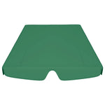 Zöld csere ponyva kerti hintaágyhoz 150/130 x 105/70 cm 4