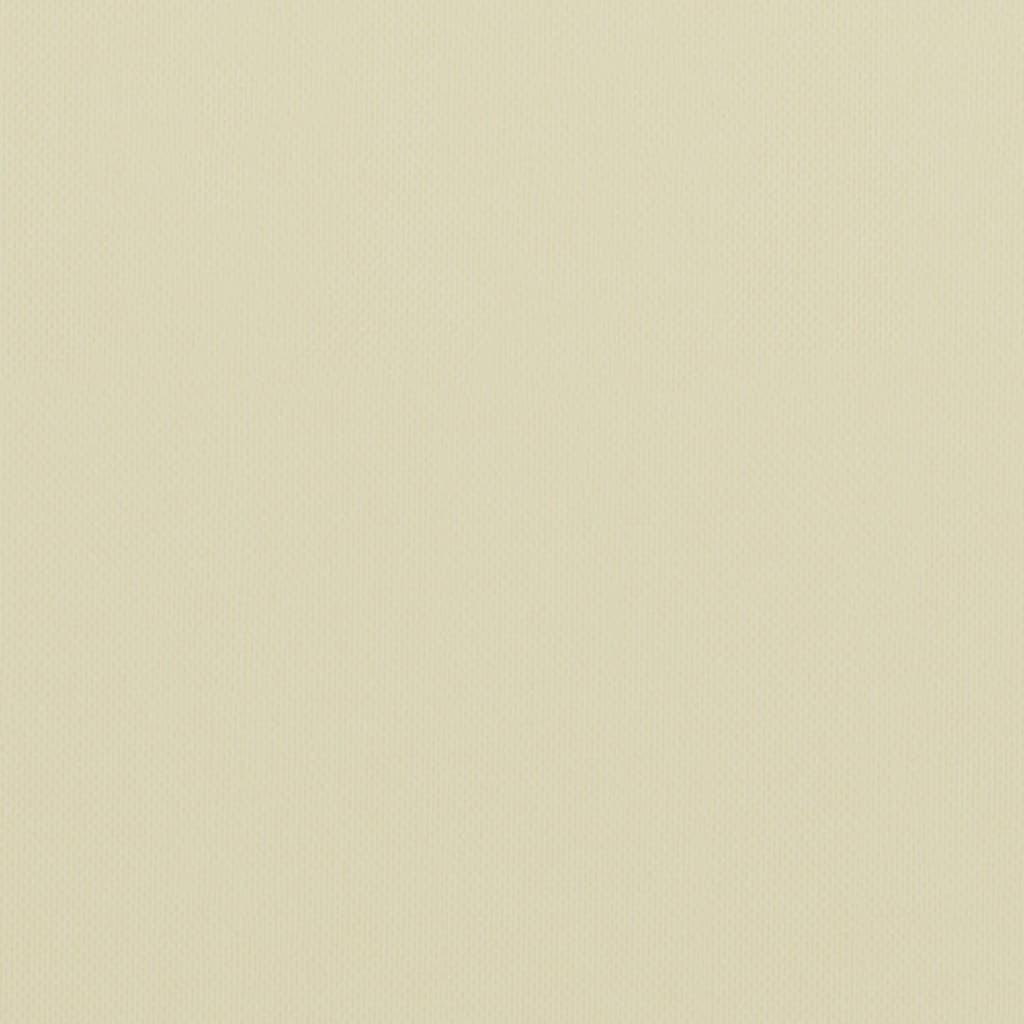 Krémszínű oxford-szövet erkélynapellenző 90 x 500 cm 2