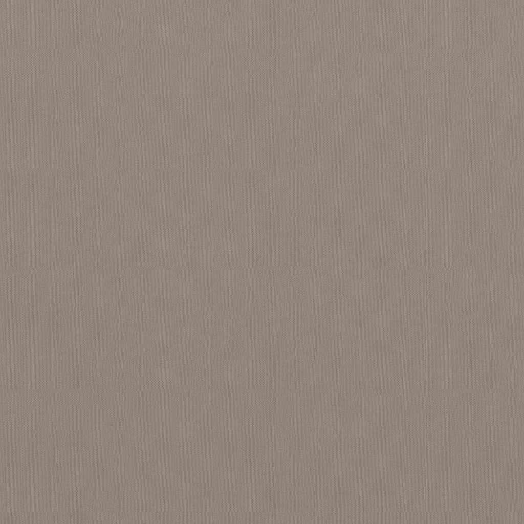 Tópszínű oxford-szövet erkélyparaván 120 x 500 cm 2