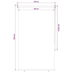 Bézs színű, kültéri sötétítő roló 65(Szé)x230(Ma) cm 11