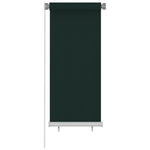 Sötétzöld kültéri HDPE roló 65(Szé)x140(Ma) cm