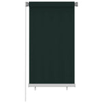 Sötétzöld kültéri HDPE roló 85(Szé)x140(Ma) cm