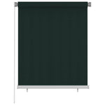 Sötétzöld kültéri HDPE roló 125(Szé)x140(Ma) cm