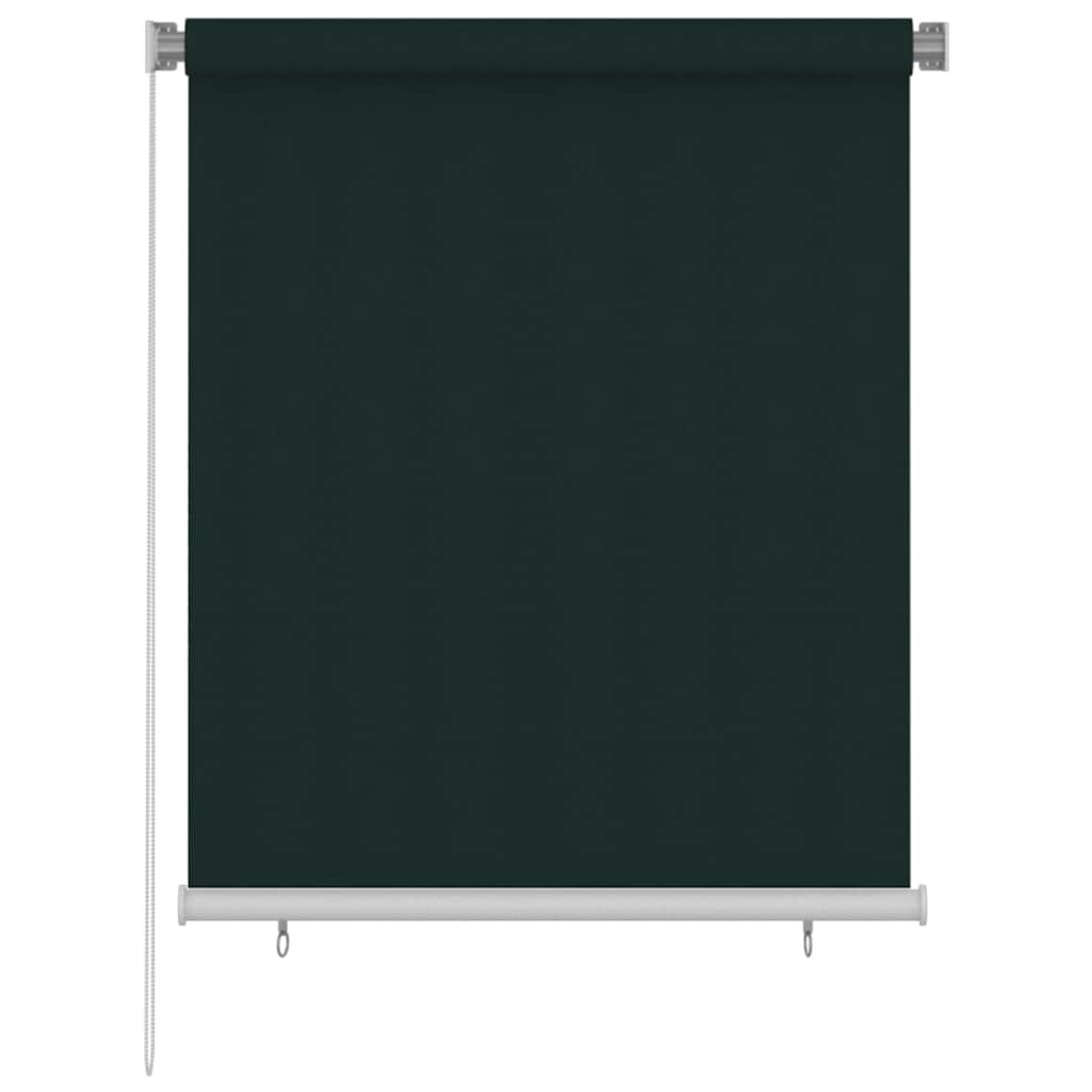 Sötétzöld kültéri HDPE roló 125(Szé)x140(Ma) cm