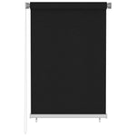 Fekete, kültéri sötétítő roló 105(Szé)x140(Ma) cm 2