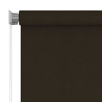 Barna kültéri sötétítő roló 205(Szé)x140(Ma) cm HDPE 3