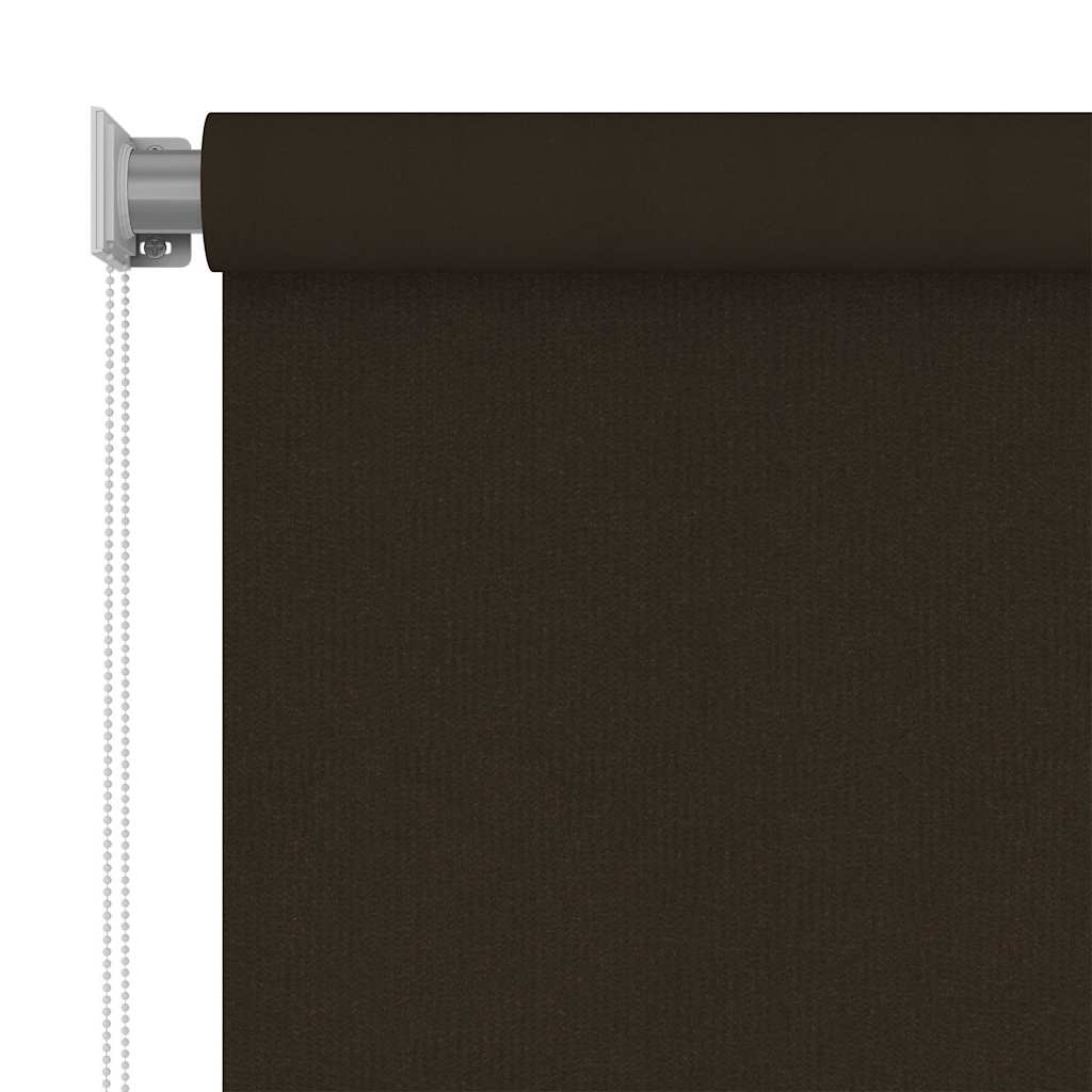 Barna kültéri sötétítő roló 205(Szé)x140(Ma) cm HDPE 3