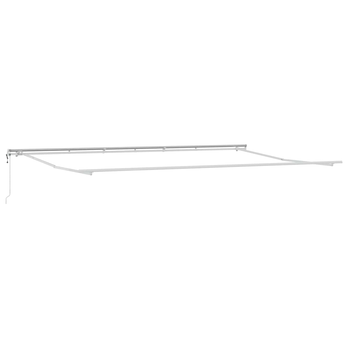 Napernyő keret Fehér 600 × 350 cm Alumínium 2