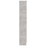 Betonszürke szerelt fa könyvszekrény 82,5 x 30,5 x 185,5 cm 6