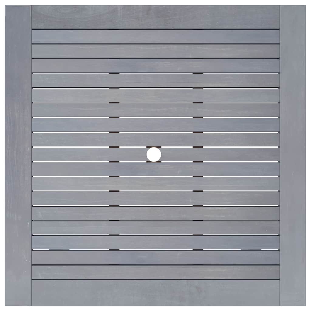 Tömör akácfa kerti étkezőasztal 88 x 88 x 74 cm 4