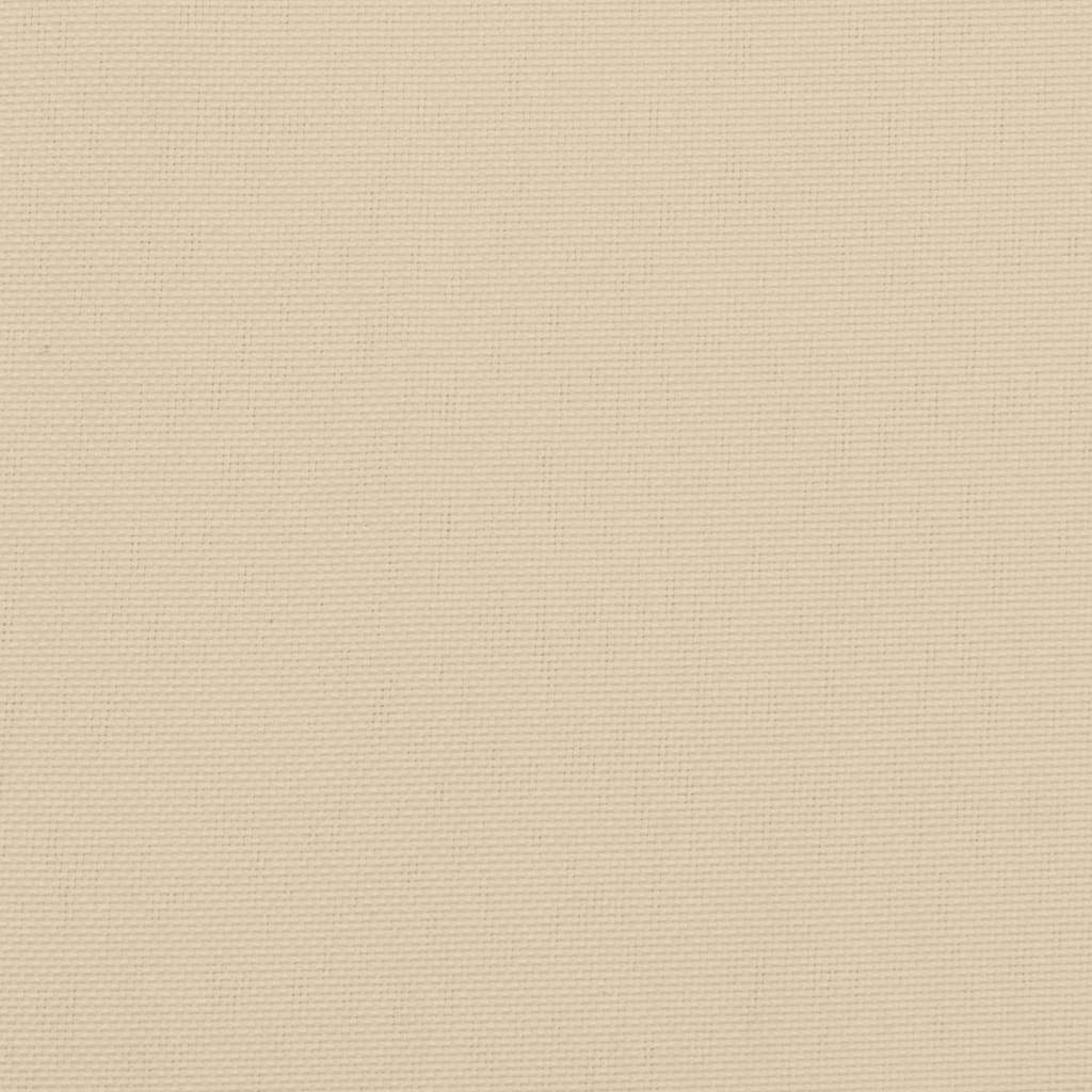 Bézs oxford szövet napozóágy párna 200 x 50 x 3 cm 8