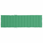 Zöld oxford szövet napozóágy párna 200 x 50 x 3 cm 5