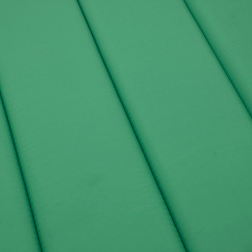 Zöld oxford szövet napozóágy párna 200 x 50 x 3 cm 6