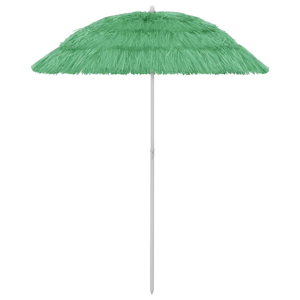 Zöld hawaii stílusú strandnapernyő 180 cm