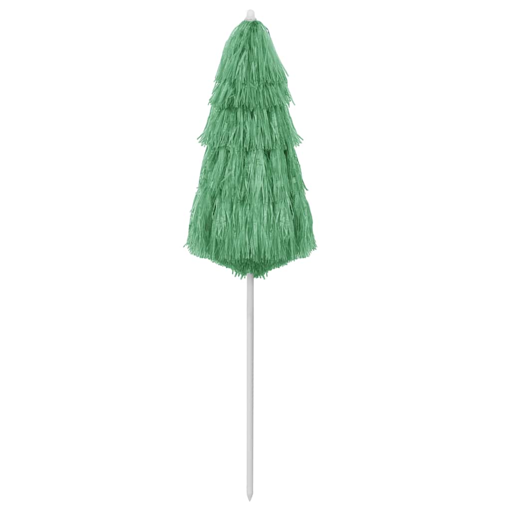 Zöld hawaii stílusú strandnapernyő 180 cm 2