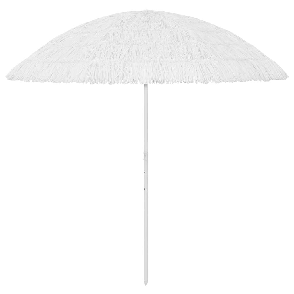 Fehér hawaii stílusú strandnapernyő 300 cm