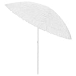 Fehér hawaii stílusú strandnapernyő 300 cm 3