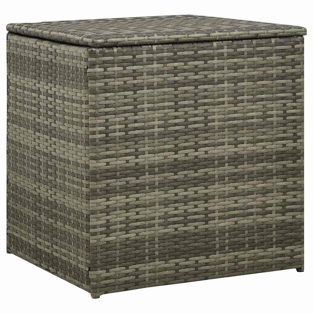 4 részes szürke polyrattan kerti ülőgarnitúra párnákkal 6