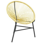 Bézs polyrattan kerti Acapulco szék 2