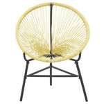 Bézs polyrattan kerti Acapulco szék 3