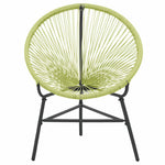 Zöld polyrattan kerti Acapulco szék 3