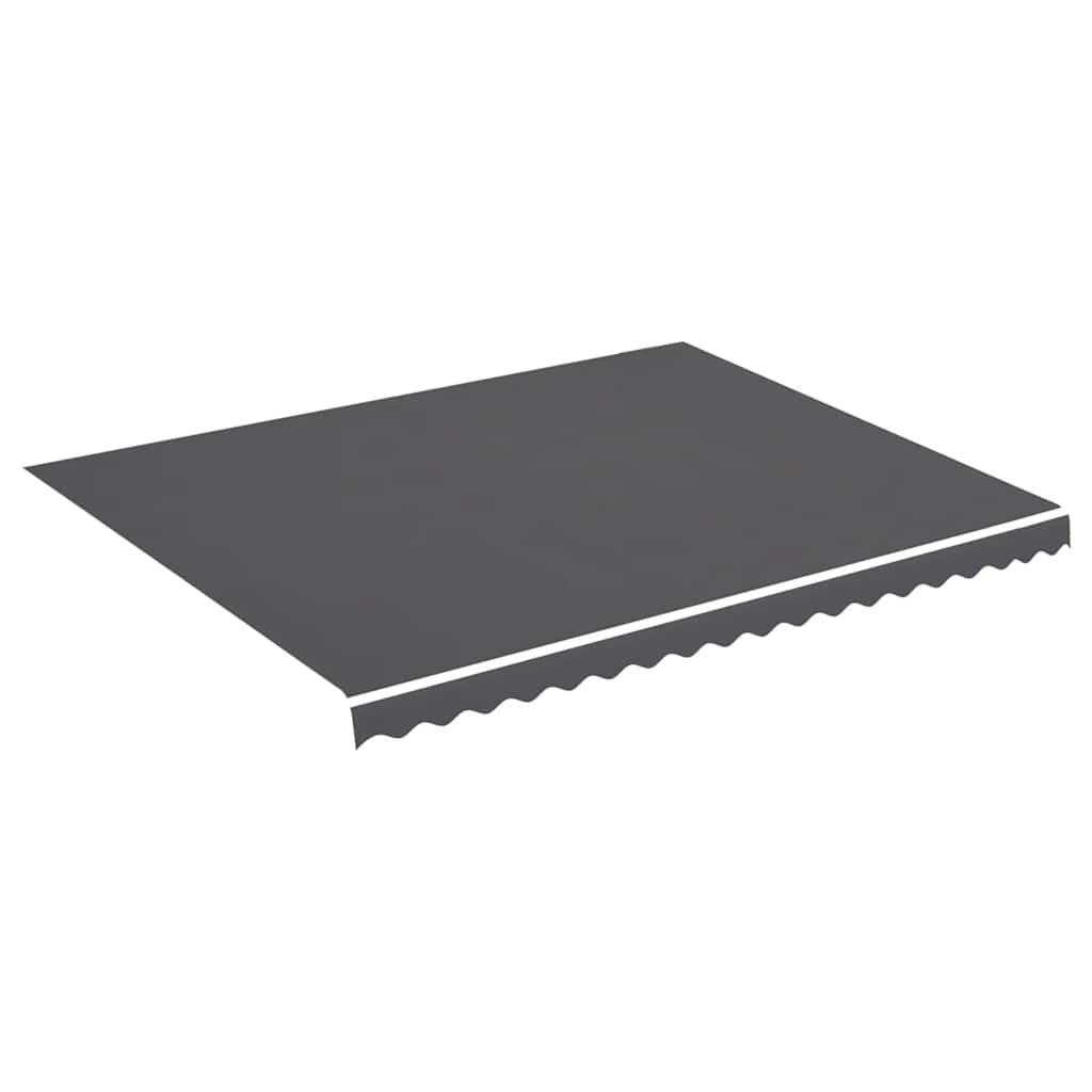 Antracitszürke poliészter pótszövet napellenzőhöz 450x350 cm 2