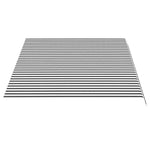 Antracitszürke és fehér poliészter pótszövet napellenzőhöz 450 x 300 cm 4
