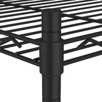 3 szintes fekete tárolóállvány 150 kg 60 x 35 x 76 cm 5