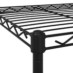 3 szintes króm tárolóállvány kerekekkel 150 kg 60 x 35 x 81 cm 7