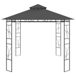 Antracitszürke pavilon 4 x 3 x 2,7 m 160 g/m² 3