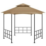 Tópszínű pavilon oldalfalakkal 3,1 x 2,7 m 3