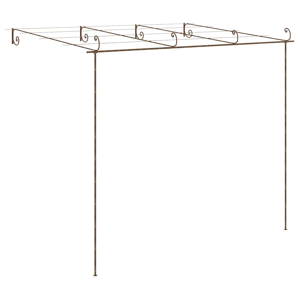 Antik barna vas kerti pergola 4 x 3 x 2,5 m 4