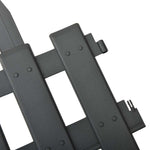 25 db antracitszürke PP gyepszegély 10 m 6