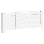 Fehér MDF radiátorburkolat 205 cm 2