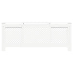 Fehér MDF radiátorburkolat 205 cm 5