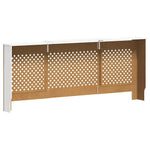 Fehér MDF radiátorburkolat 205 cm 7