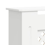 Fehér MDF radiátorburkolat 205 cm 9