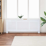 Fehér MDF radiátorburkolat 205 cm
